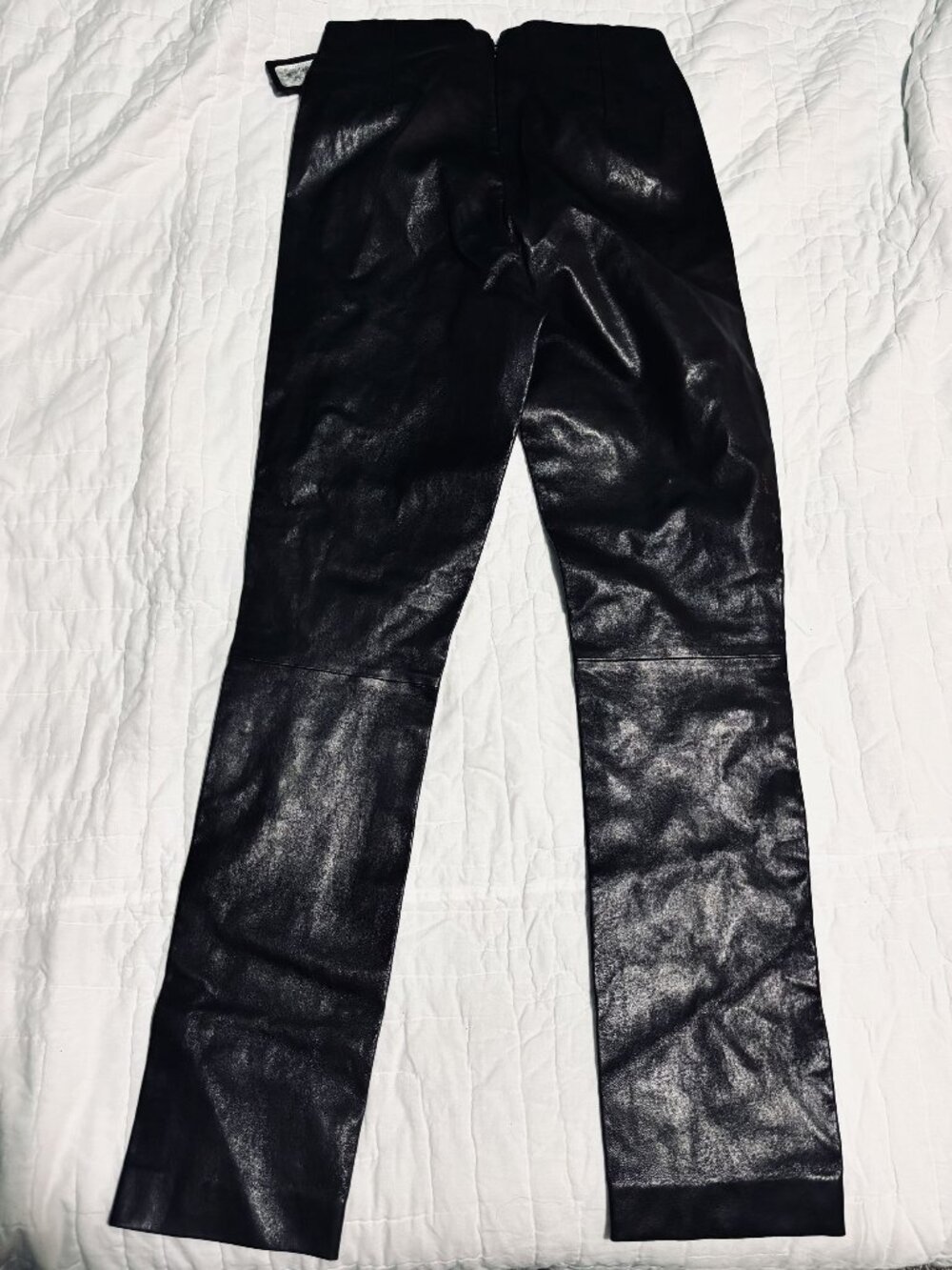 Rag & Bone Black Genuine Leather Pants Slim Fit Size Small New With Tags